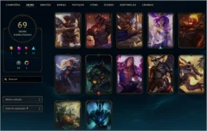 conta de lol gold - League of Legends