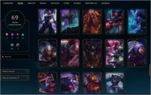 conta de lol gold - League of Legends