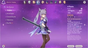 Conta Genshin Impact - Vários personagens Ar 36