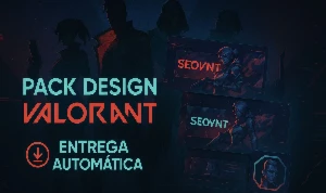 Pack Design Valorant | R$2,00 | Entrega Automática - Serviços Digitais