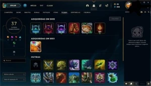 Conta do LOL com skin DJ sona e M7 sem ranque - League of Legends