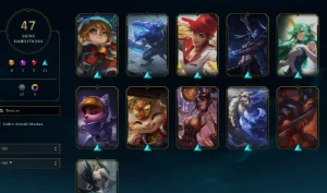 CONTA LOL- LVL 284 - 140 Champions - 47 Skins - FULL ACESSO - League of Legends