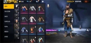 Vendo conta free fire nível:60