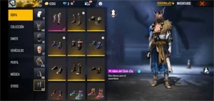 Vendo conta free fire nível:60