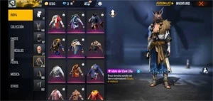 Vendo conta free fire nível:60