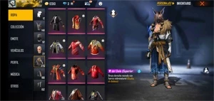 Vendo conta free fire nível:60