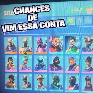 Conta Fortnite 50-150 Skins Aleatorias | Acesso ao Email |