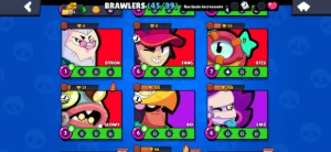 Conta brawl stars 3 lendários e com 6 skins lendárias!!
