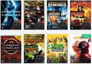 Conta ORIGIN com Battlefield , Star Wars e Command Conquer
