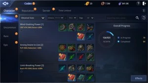 CONTA MIR4 LEVEL 68 - ARQUEIRA