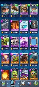 CV 55, 8k+ 🏆, 4k+ Gemas torre 15 - Clash Royale