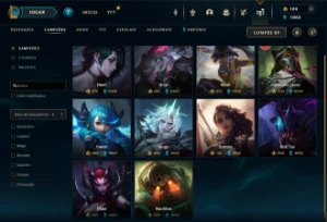 Conta LoL MESTRE  Lv 223 167 SKINS - League of Legends