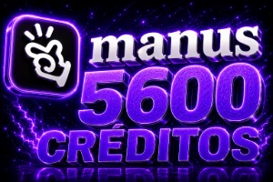 Manus AI 5600 Créditos - Inteligência Artificial