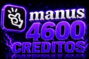 Manus AI 5600 Créditos - Inteligência Artificial