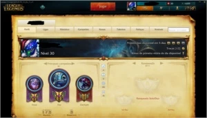 Unranked - Borda Gold 2 - 104 champeoes - 83 skins - League of Legends LOL