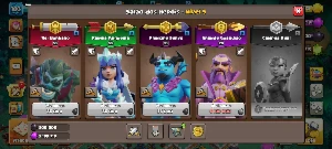 Cv12 Conta Top - Heróis Fortes - 3200 Gemas - Clash of Clans