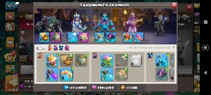 Cv12 Conta Top - Heróis Fortes - 3200 Gemas - Clash of Clans