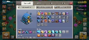 Cv12 Conta Top - Heróis Fortes - 3200 Gemas - Clash of Clans