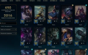 Conta LOL (173 Skins, contendo os eternos) - League of Legends