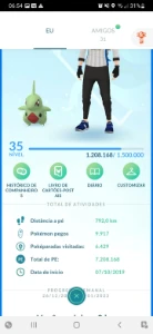 CONTA POKEMON GO - Pokémon