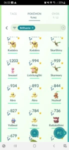 CONTA POKEMON GO - Pokémon