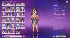 Conta Genshin 12 personagens 5* e 4 arma 5* Top - Genshin Impact