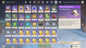 Conta Genshin 12 personagens 5* e 4 arma 5* Top - Genshin Impact
