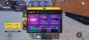 Conta com contron nível 2855 com god human - Roblox