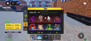 Conta com contron nível 2855 com god human - Roblox