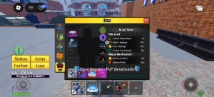 Conta com contron nível 2855 com god human - Roblox