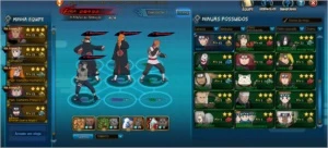 Conta de Naruto Online sv-126, lvl 78, 28k de Força - Outros