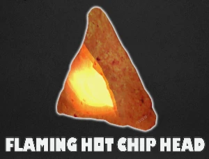 🔑Código Flaming Hot Chip Head 🔥 - Roblox