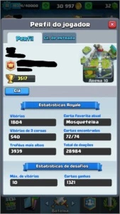 CONTA NV 11 / 10 LENDÁRIAS(MUITAS NV 2+) E DEMAIS BEM UPADAS - Clash Royale