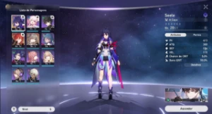 Honkai Star Rail — Conta Com Seele e Himeko + Arma 5⭐ LVL10 - Outros
