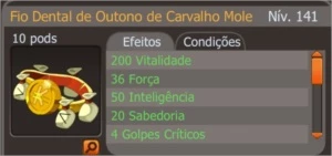 S.O. Full + Gelano (33 int 1 PA) -- Carvalho Mole SPIRITIA - Dofus