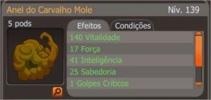S.O. Full + Gelano (33 int 1 PA) -- Carvalho Mole SPIRITIA - Dofus