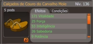 S.O. Full + Gelano (33 int 1 PA) -- Carvalho Mole SPIRITIA - Dofus