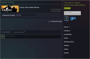 CONTA STEAM 15 ANOS COM MEDALHA 10-5 ANOS CSGO - Counter Strike