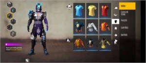 CONTA GEMADA COM VARIEDADES DE SKINS - Free Fire