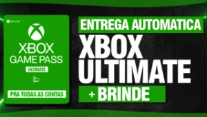 Xbox Gamepass Ultimate (Console, Pc Xcloud)┃Pc Key + (Brinde - Assinaturas e Premium