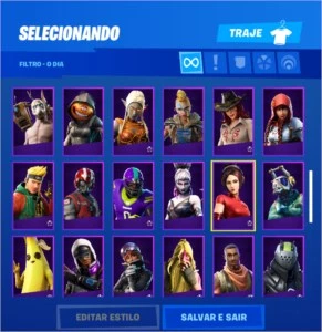 CONTA FORTNITE