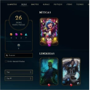 Conta League Of Legends LOL
