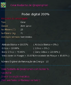 Conta Ladmo Omega com OX Beta - Digimon Masters Online