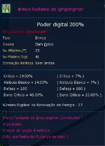 Conta Ladmo Omega com OX Beta - Digimon Masters Online