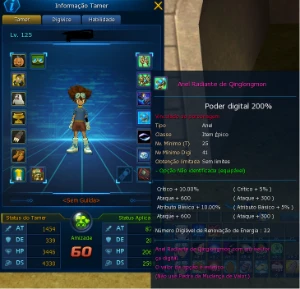 Conta Ladmo Omega com OX Beta - Digimon Masters Online