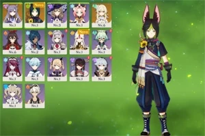 2 contas reroll com Tighnari - Genshin Impact