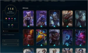 CONTA VALORANT PLATINA 3 + CONTA LOL LVL 300
