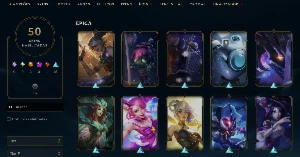 Conta League of Legends Full Acesso - 83 Champs e 50 Skins LOL