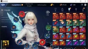 Conta Mir4 - LVL 85 - email próprio - agora lvl 91