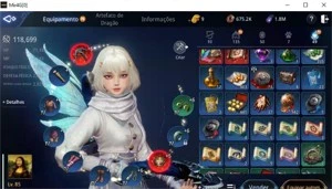 Conta Mir4 - LVL 85 - email próprio - agora lvl 91